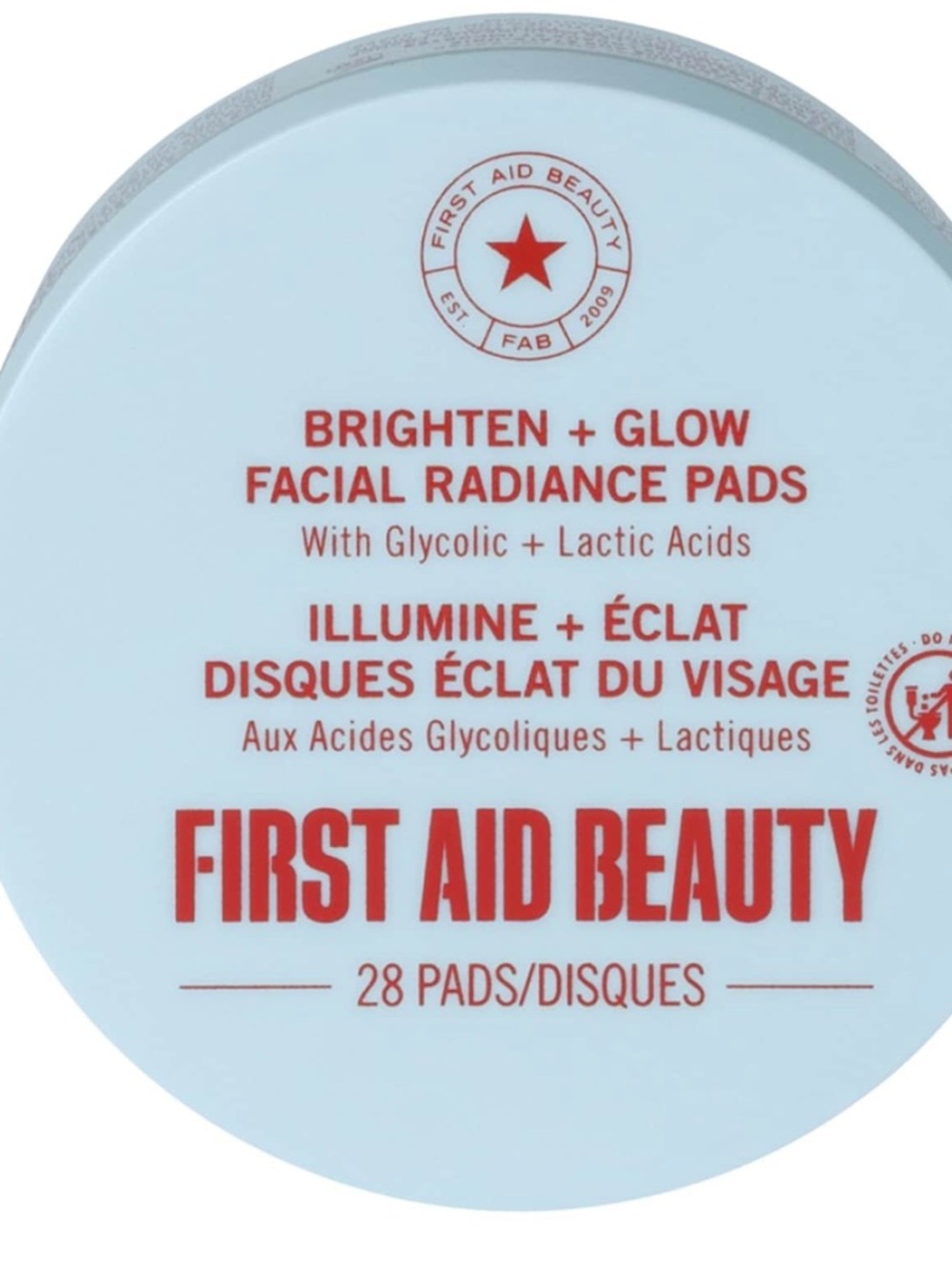 First Aid Beauty Brighten + Glow Facial Radiance Pads - 28 pads